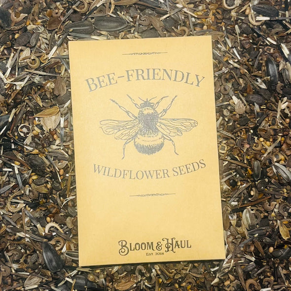 Bee-Friendly Wildflower Seed Packets – 10 Pack