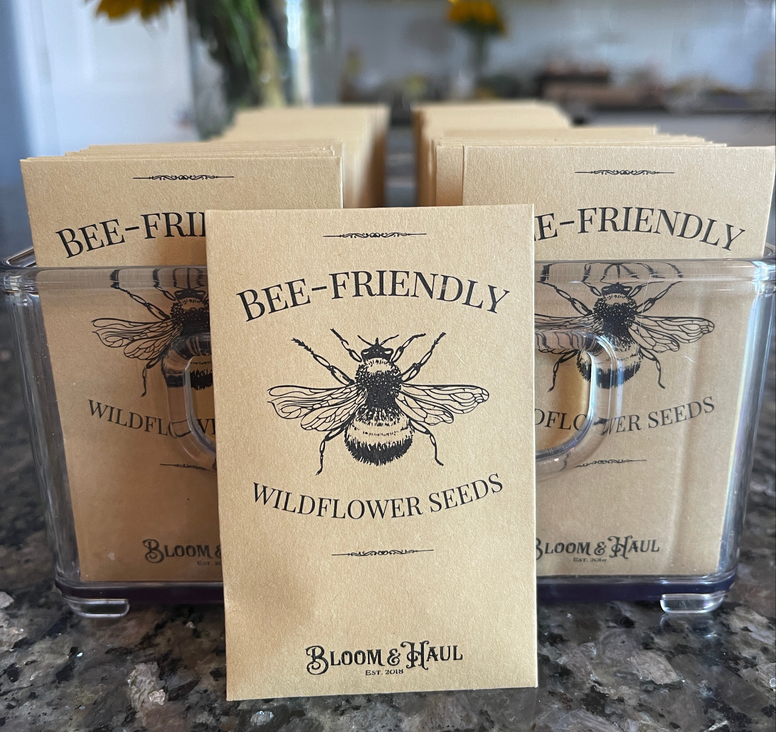bee friendly flower seeds Bee Friendly Seed Packet