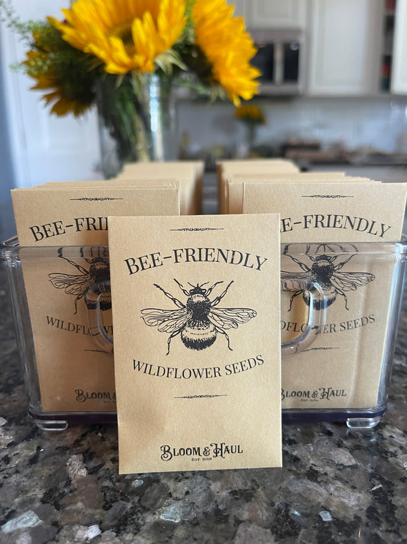 Bee Friendly Seed Packet - Set of 5