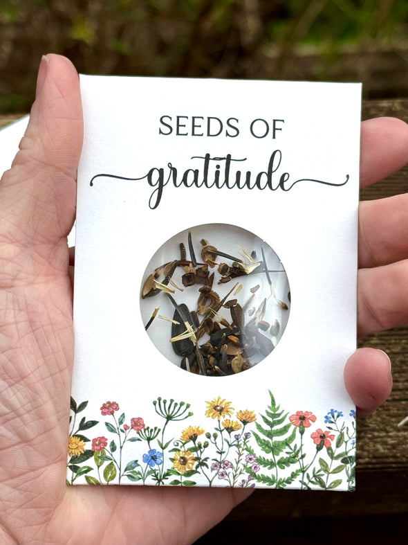 Seeds of Gratitude Seed Packets ( Set of 10)
