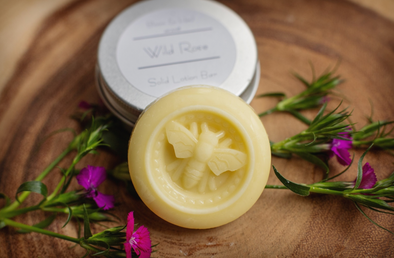 Solid Beeswax Lotion Bars