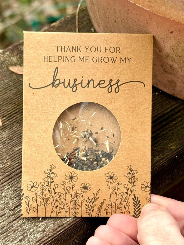 Realtor Thank You Seed Packets ( Set of 10)